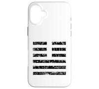 Hexagrama 11 "Paz (Vintage Negro) I Ching Carcasa para iPhone 16 Plus