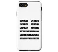 Hexagrama 11 "Paz (Vintage Negro) I Ching Carcasa para iPhone SE (2020) / 7/8
