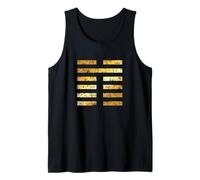 Hexagrama 8 "Sosteniendo Juntos" (Vintage Yellow) I CHING Camiseta sin Mangas