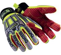 HexArmor Guantes de protección Rig Lizard 60682 Amarillo, Rojo-10 10