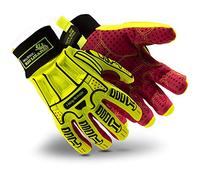 HexArmor Rig Lizard 6068111 - Guantes de piel sintética (11 par)