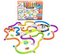 HEXBUG Flash Nano Zone - Juego sensorial colorido para niños - Construye tu propia zona - Más de 60 piezas y pilas incluidas