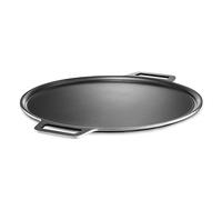 HexClad Molde para Pizza Híbrido Antiadherente para Pizzas y Panes Planos de hasta 35 cm, Apto para Lavavajillas, Barbacoa y Horno hasta 480°C