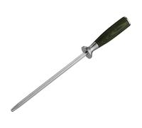 HexClad Varilla de Afilado de 23 cm, Hoja de Acero Inoxidable de Damasco Japonés, Mango de Madera de Pakka