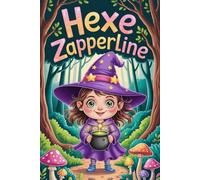 Hexe Zapperline und ihre Freunde - Magisches Wald-Malbuch für Kinder & Senioren: Zauberhafte Hexen & entspannende Ausmalbilder | Großformat | Jede zweite Seite leer