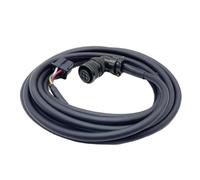 HEXEH Cable de alimentación for servomotor de 5 m o 10 m de longitud con conector de 4 núcleos 18-10S for motor A06B-0235-B502(8m)