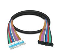 HEXEH Cable de grado industrial for módulo de bloque de terminales IDC30, Cable FC30P IO, Cable de señal de entrada y salida IDC30(HL-IDC30-IO-4.0M)