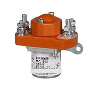 HEXEH Contactor de CC MZJ-50A, Interruptor de Doble Bobina for vehículos eléctricos de montacargas, 24 V CC, 48 V CC, 12 V CC, 36 V CC, 60 V CC, 72 V CC, 84 V CC, 120 V CC.(DC120V)