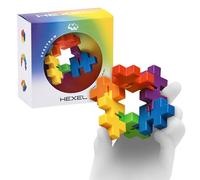 Plus-Plus Hexel Flex Bausteine, bunt