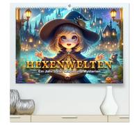Hexenwelten: Ein Jahr voller Magie und Mysterien (hochwertiger Premium Wandkalender 2026 DIN A2 quer), Kunstdruck in Hochglanz: Ein magisches Jahr voller Wunder.