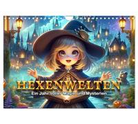 Hexenwelten: Ein Jahr voller Magie und Mysterien (Wandkalender 2026 DIN A4 quer), CALVENDO Monatskalender: Ein magisches Jahr voller Wunder.