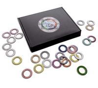 Hexers Marcadores de estado de RPG, hechizos de efectos de condiciones de pista con anillos simples, compatible con Dungeons and Dragons D&D DND Pathfinder, juego de rol, 80 piezas, borrado en seco