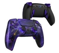 HEXGAMING Phantom Pro Juego Controlador para ps5/PC/Móvil, Elite Gamepad con 4 Botones Reasignables/6 Perfiles de Remapeo/8 Palancas/Gatillos para ps5 Juego Adaptable-Efecto Hall(Orochi)