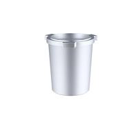 HEXHUASR Embudo dosificador for EC9335 EC9155 EC9665 EC9355 EC9155 anillo dosificador de café portafiltro de 51mm receptor de filtro de café Café y té(For Delonghi EC9155,51mm Silver Cup)