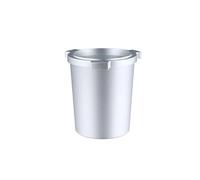 HEXHUASR Taza dosificadora de café for EC9335/EC9155/EC9665/EC9355 Anillo dosificador de aluminio Embudo dosificador de 51 mm for portafiltro de 51 mm Café y té(For Delonghi EC9355,Silver Cup)