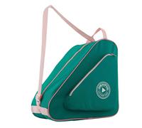 HEXIFUL Bolsa para Patines de Hielo, en línea, Patines y cuatrimotos, niños y Adultos (Verde/Rosa)