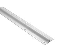 HEXIM Perfil de escayola de plástico PVC - Perfil de escayola rápida y de movimiento - (30 metros) Perfil de borde de pared seca Interior y exterior Listón de acabado de escayola