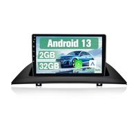 Hexinex Android 13.0 [2GB+32GB] Radio Coche con Pantalla Táctil de 9 Pulgadas para BMW X3 E83 2004-2012, Autoradio Admite CarPlay/Android Auto Inalámbrico/MirrorLink/WiFi/FM/Bluetooth