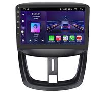 Hexinex Android 13.0 [2GB+32GB] Radio Coche para Peugeot 207 2006-2015 con Carplay Inalámbrico/Android Auto, 9 Pulgadas Pantalla Táctil con WiFi/GPS/FM/RDS/DSP,Apoyo Mandos Volante