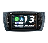 Hexinex Android 13.0 [2GB+32GB] Radio Coche para Seat Ibiza 2009-2013, con Carplay Inalámbrico/Android Auto, 7 Pulgadas Pantalla Táctil con WiFi/GPS/FM/RDS/DSP,Apoyo Mandos Volante