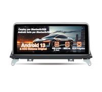 Hexinex Android 13.0 [4GB+64GB] Radio Coche con Pantalla Táctil de 10.25 Pulgadas para BMW X5 E70/X6 E71 2007-2009 con Sistema CCC, Admite CarPlay/Android Auto Inalámbrico/MirrorLink/WiFi/4G