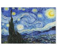 Hexoa - Póster de la noche estrellada - Vincent Van Gogh - Made in France - Póster (30 x 20 cm)