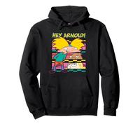 Hey Arnold! Arnold Gerald And Harold Striped 90s Design Sudadera con Capucha