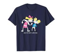 Hey Arnold! Helga And Arnold And Yet How I Love Him Camiseta