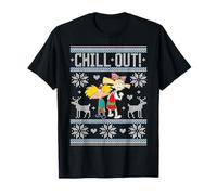 Hey Arnold! Helga Chill out Holiday Sweater Camiseta