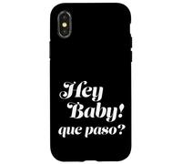 Hey Baby, ¿Que Paso? Carcasa para iPhone X/XS