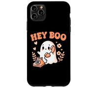 Hey Boo Ghost Girl Calling Phone Halloween Spooky Boo JEE Carcasa para iPhone 11 Pro MAX