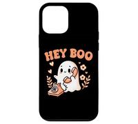 Hey Boo Ghost Girl Calling Phone Halloween Spooky Boo JEE Carcasa para iPhone 12 Mini