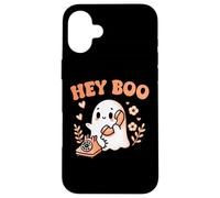 Hey Boo Ghost Girl Calling Phone Halloween Spooky Boo JEE Carcasa para iPhone 16 Plus