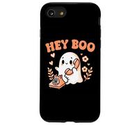 Hey Boo Ghost Girl Calling Phone Halloween Spooky Boo JEE Carcasa para iPhone SE (2020) / 7/8