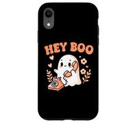 Hey Boo Ghost Girl Calling Phone Halloween Spooky Boo JEE Carcasa para iPhone XR