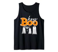 Hey Boo Ghost Halloween Camiseta sin Mangas