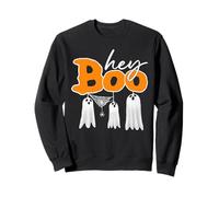 Hey Boo Ghost Halloween Sudadera