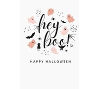 Hey Boo! Happy Halloween Journal