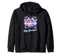 Hey Bootiful Cute Ghost Girls Personajes de Halloween Niños Boo Sudadera con Capucha
