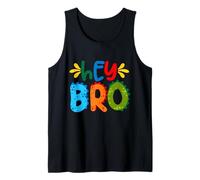 Hey Bro, Little Bro, Best Brother Ever Novelty Graphic Cool Camiseta sin Mangas