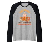 hey cancer dedo medio conciencia sobre el cáncer Mes Chica Mujeres Camiseta Manga Raglan
