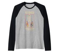hey cancer dedo medio conciencia sobre el cáncer Mes Chica Mujeres Camiseta Manga Raglan