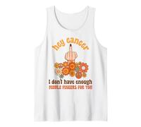 hey cancer dedo medio conciencia sobre el cáncer Mes Chica Mujeres Camiseta sin Mangas