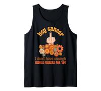 hey cancer dedo medio conciencia sobre el cáncer Mes Chica Mujeres Camiseta sin Mangas
