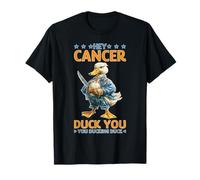 Hey Cancer Duck You You Ducking Duck Pelea de sobrevivientes Camiseta