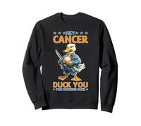Hey Cancer Duck You You Ducking Duck Pelea de sobrevivientes Sudadera