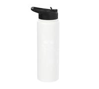 Hey Cancer F U, Funny Cat Middle Finger, F#ck Cancer Stainless Steel Insulated Water Bottle
