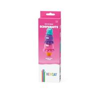 Hey Clay - Ice Cream Scoopanauts | Arcilla Polimérica Con 3 Botes | Manualidades Niños 3 Años O Más De Helado | Regalo Cumpleaños Niños Y Niñas Con 1 Figura | Arcilla Secado Al Aire