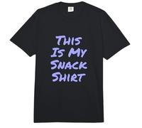 Hey Don't Touch My Snacks Powered by Snacks This Is My Snack Comfort Colors Adult Heavyweight T-Shirt