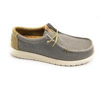 Hey Dude 40003 Zapatos Casuales Con Cordones Tela Oliva Gris Suela Goma EU 41